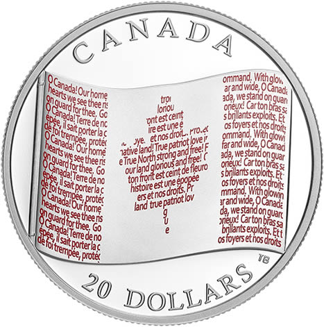 RCM-New-Release-2018-1-Oz.-Pure-Silver-Coloured-Coin---Canadian-Flag